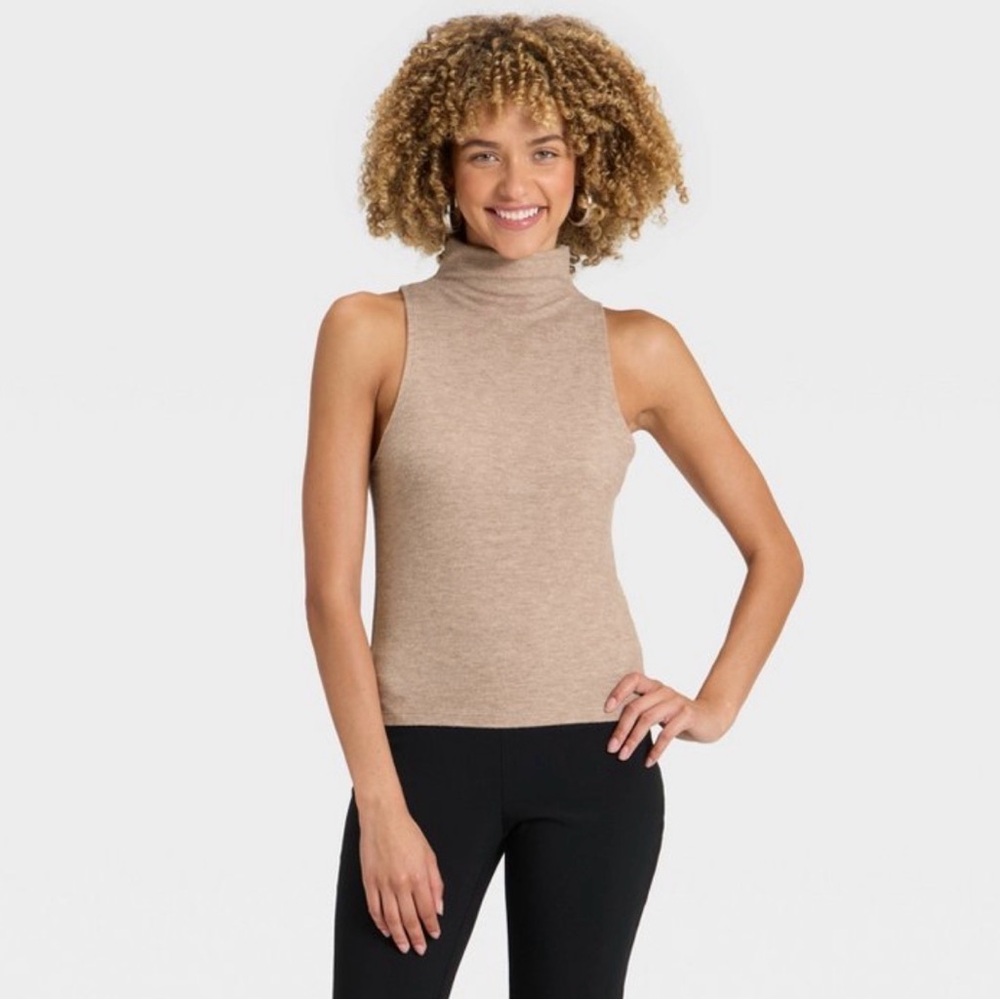Brushed Microfleece Tank Top